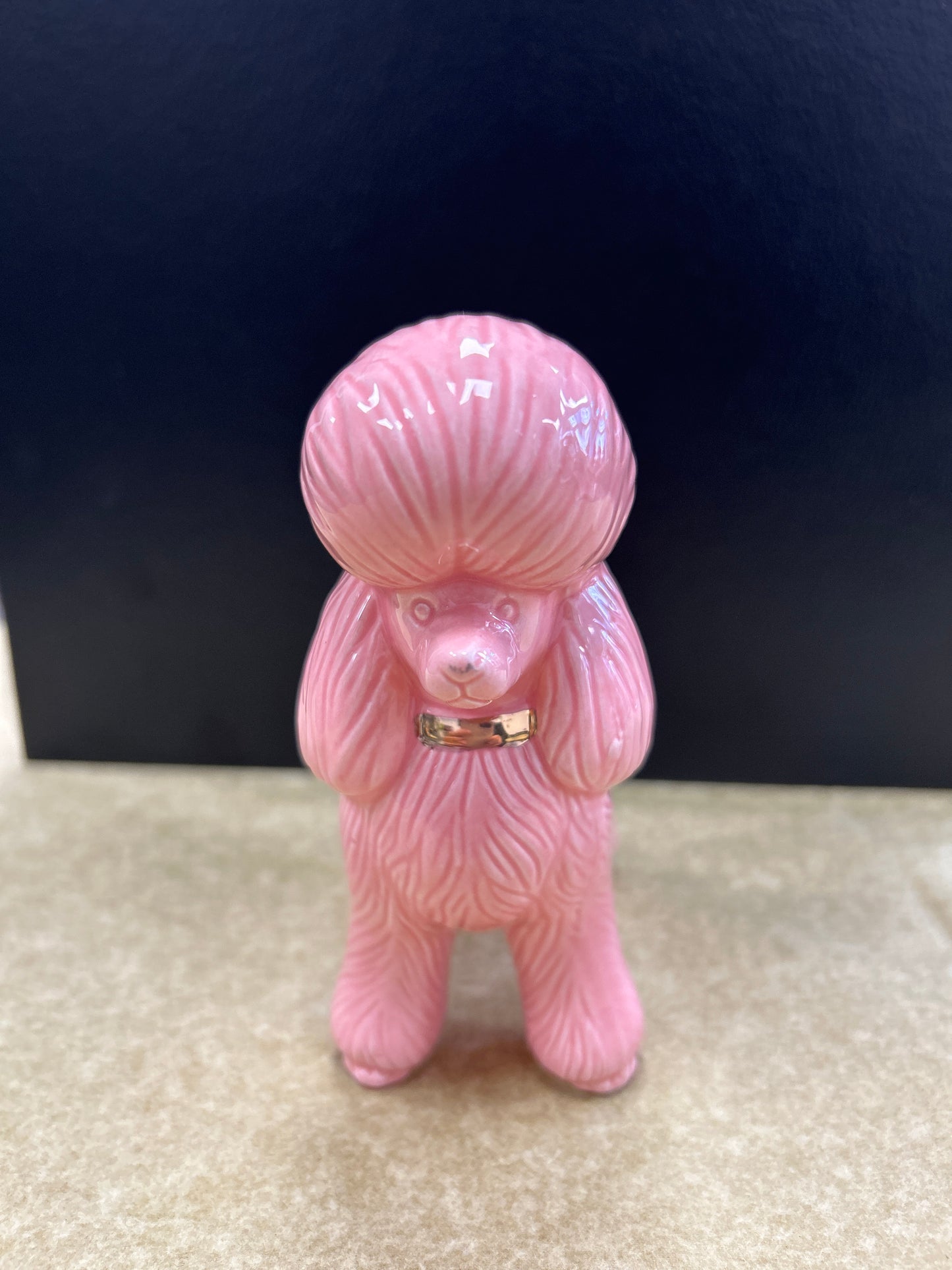 Bougeoir caniche poddle pink