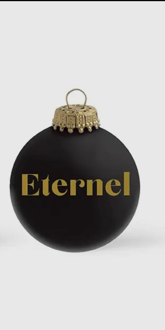 Boule de Noël - AMOUR ETERNEL