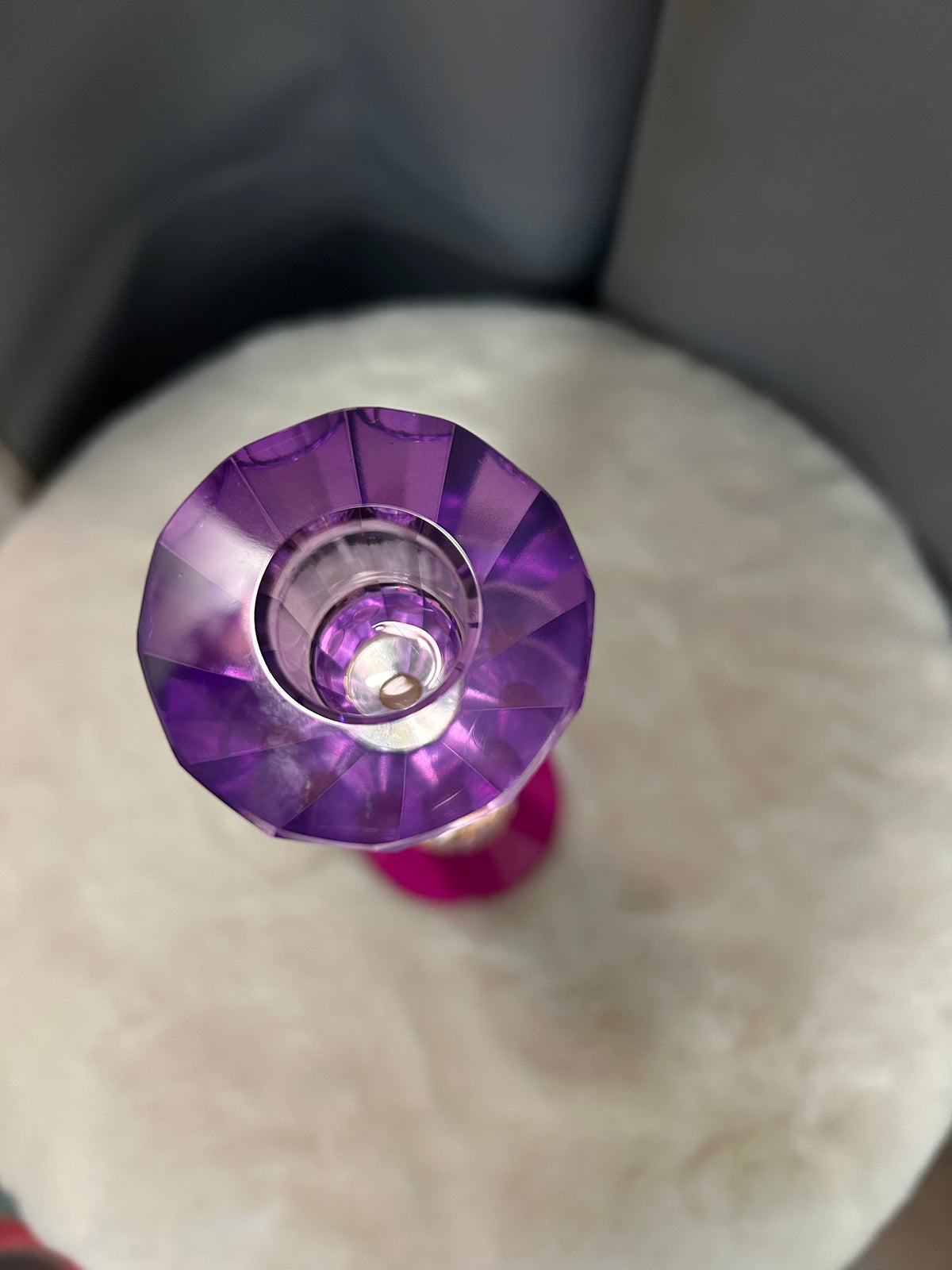 Bougeoir cristalline verre - WERNER VOB