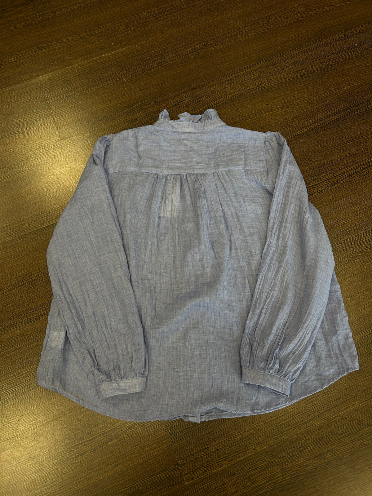 Blouse bleue