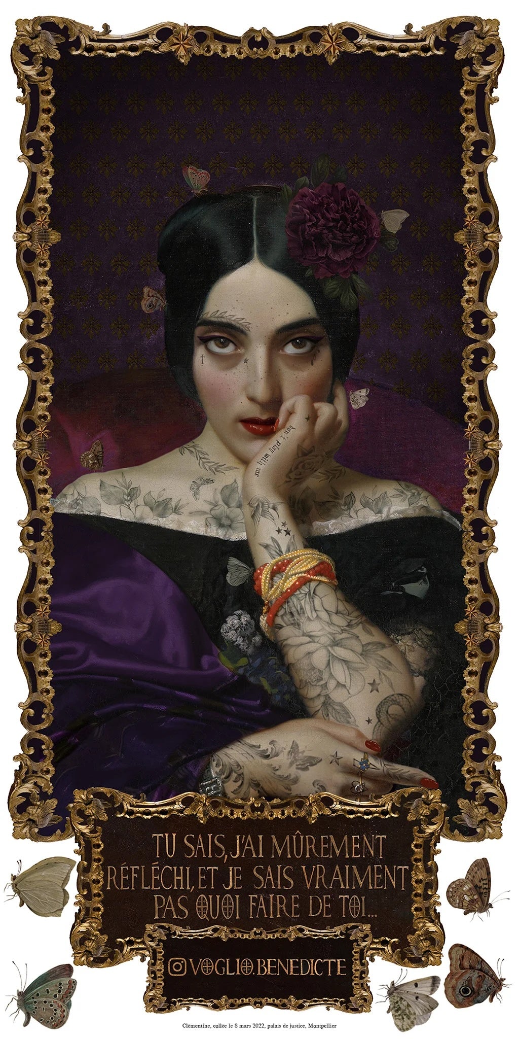 CLEMENTINE - STREET ART - VOGLIO BENE