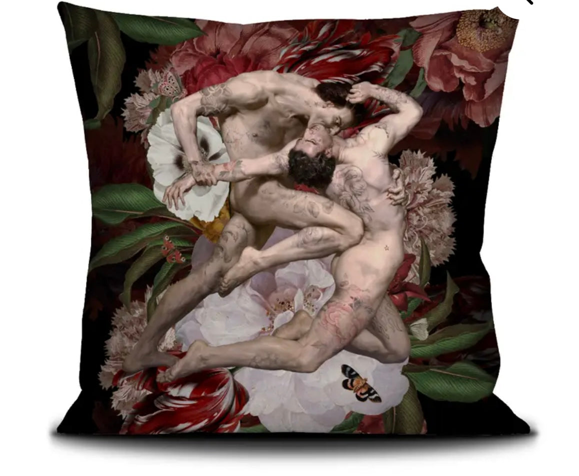 Housse de coussin GIANNI ET CAPOCCIO