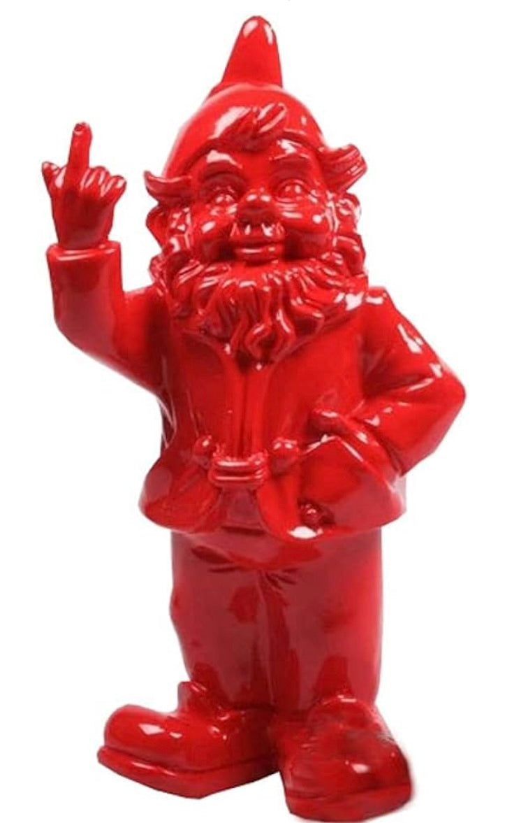 Nain de jardin fuck rouge