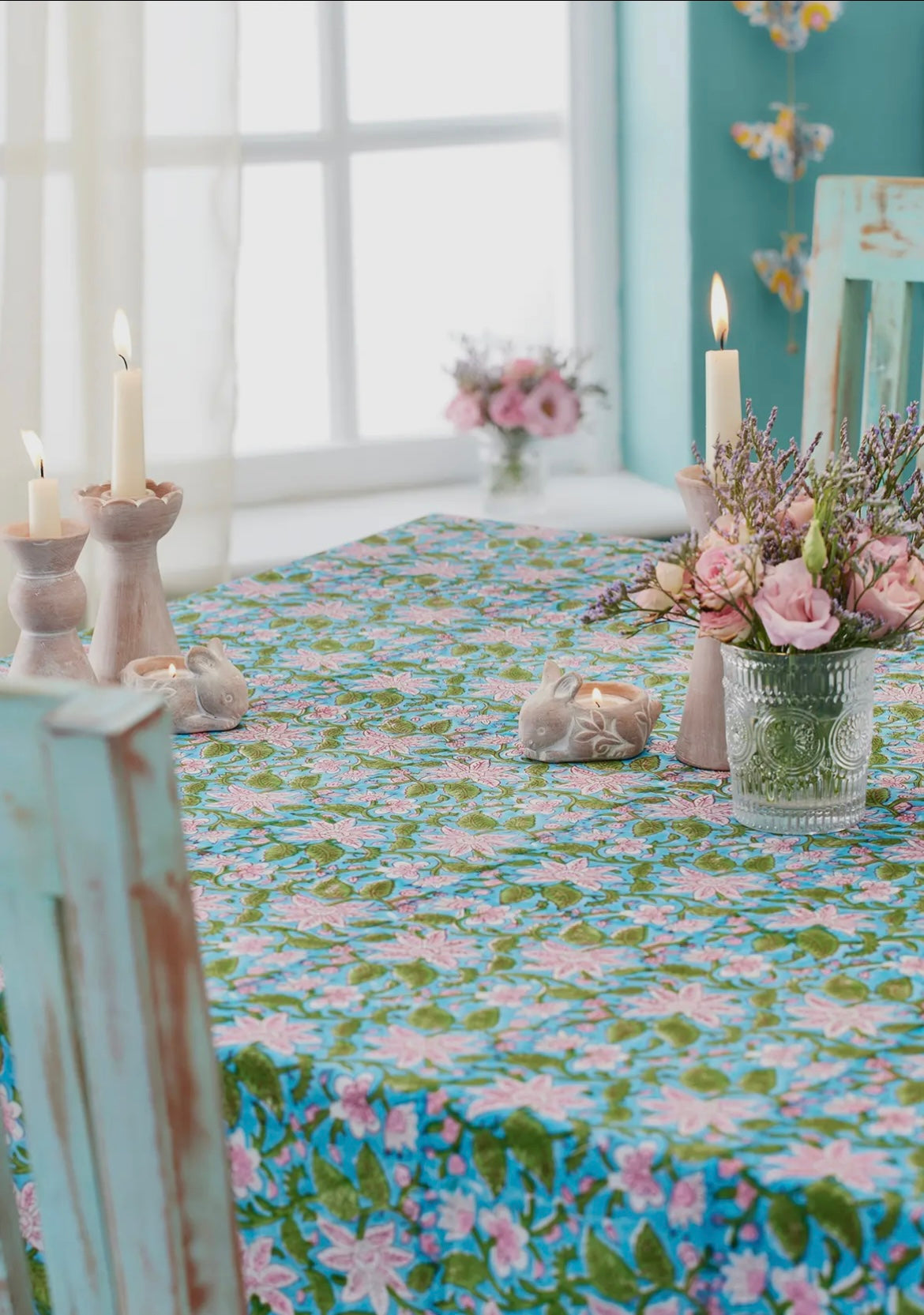 Nappe imprimée Lys