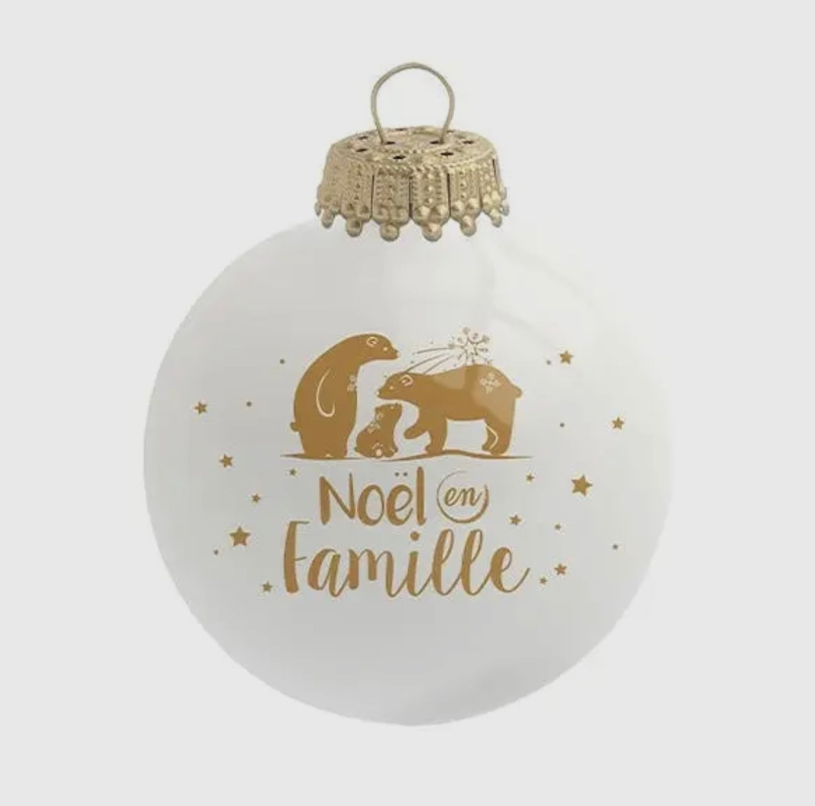 Boule de Noël - NOEL EN FAMILLE