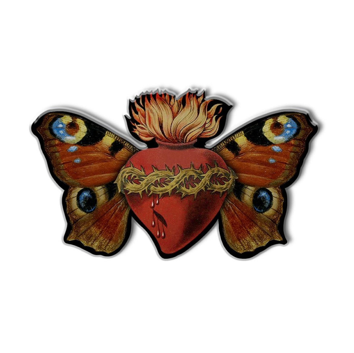 PIN'S PAPILLON SACRE