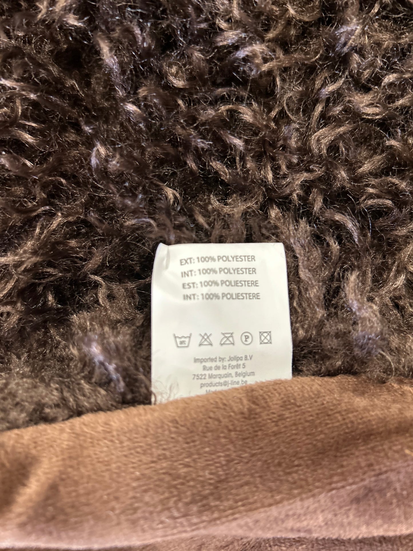 Plaid fausse fourrure - J LINE