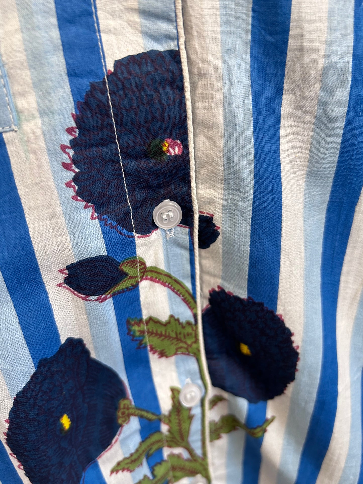 PYJAMA CHARDONS BLEUS Taille L
