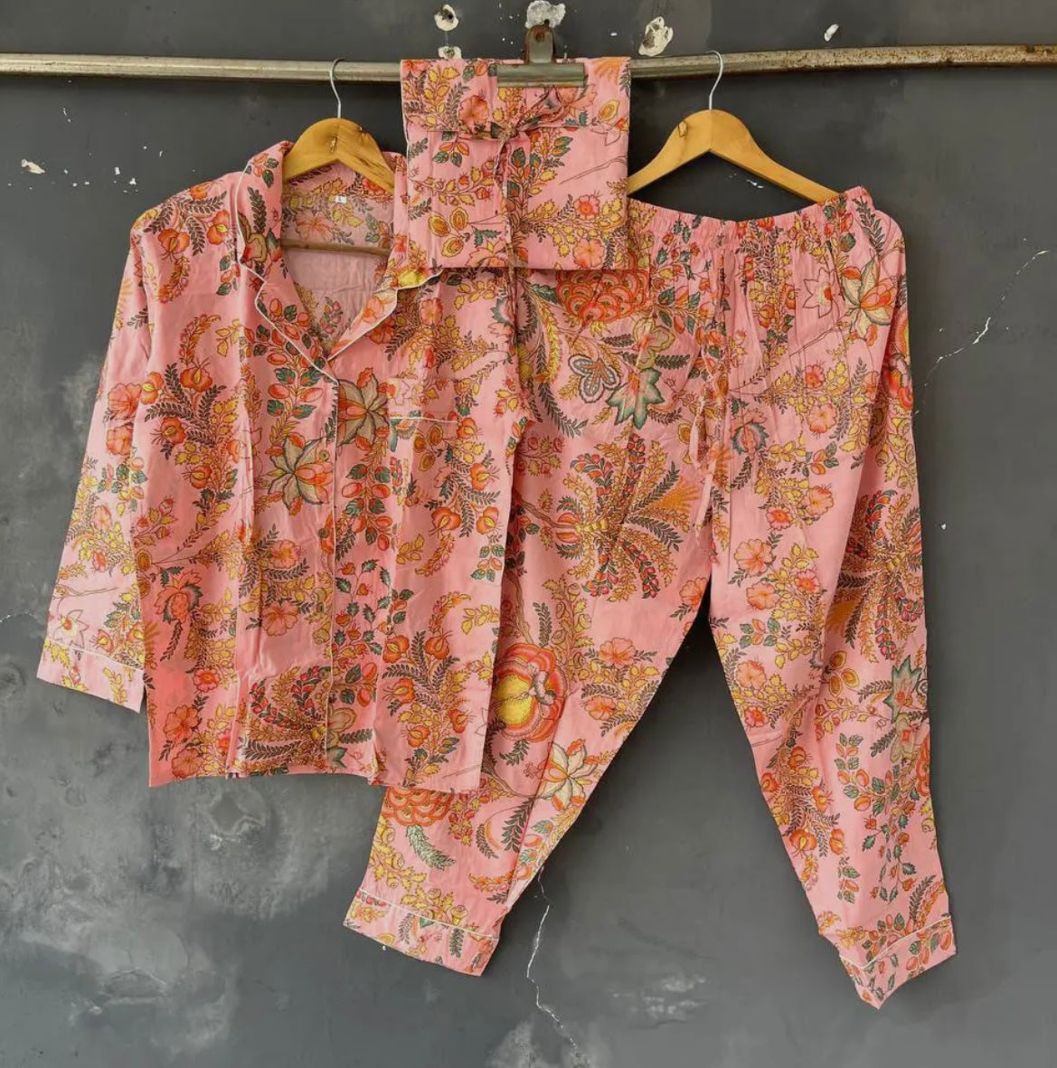 PYJAMA ROSE TENDRE - Taile M