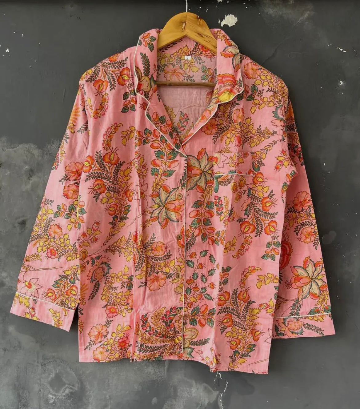PYJAMA ROSE TENDRE - Taille L