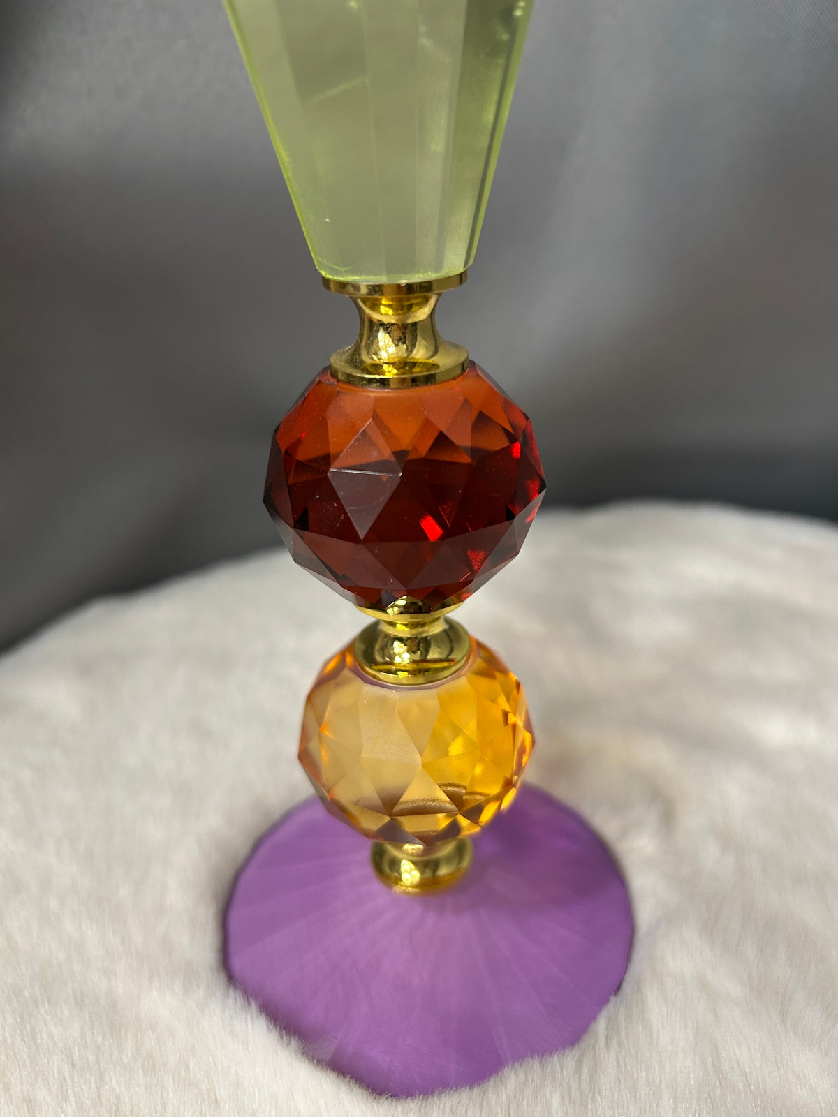 Bougeoir crystalline verre - WERNER VOB
