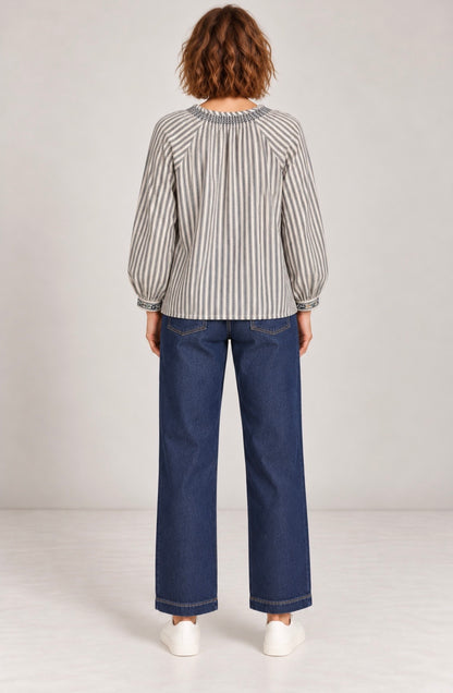 Blouse brodée - Le grenier d'Eulalie