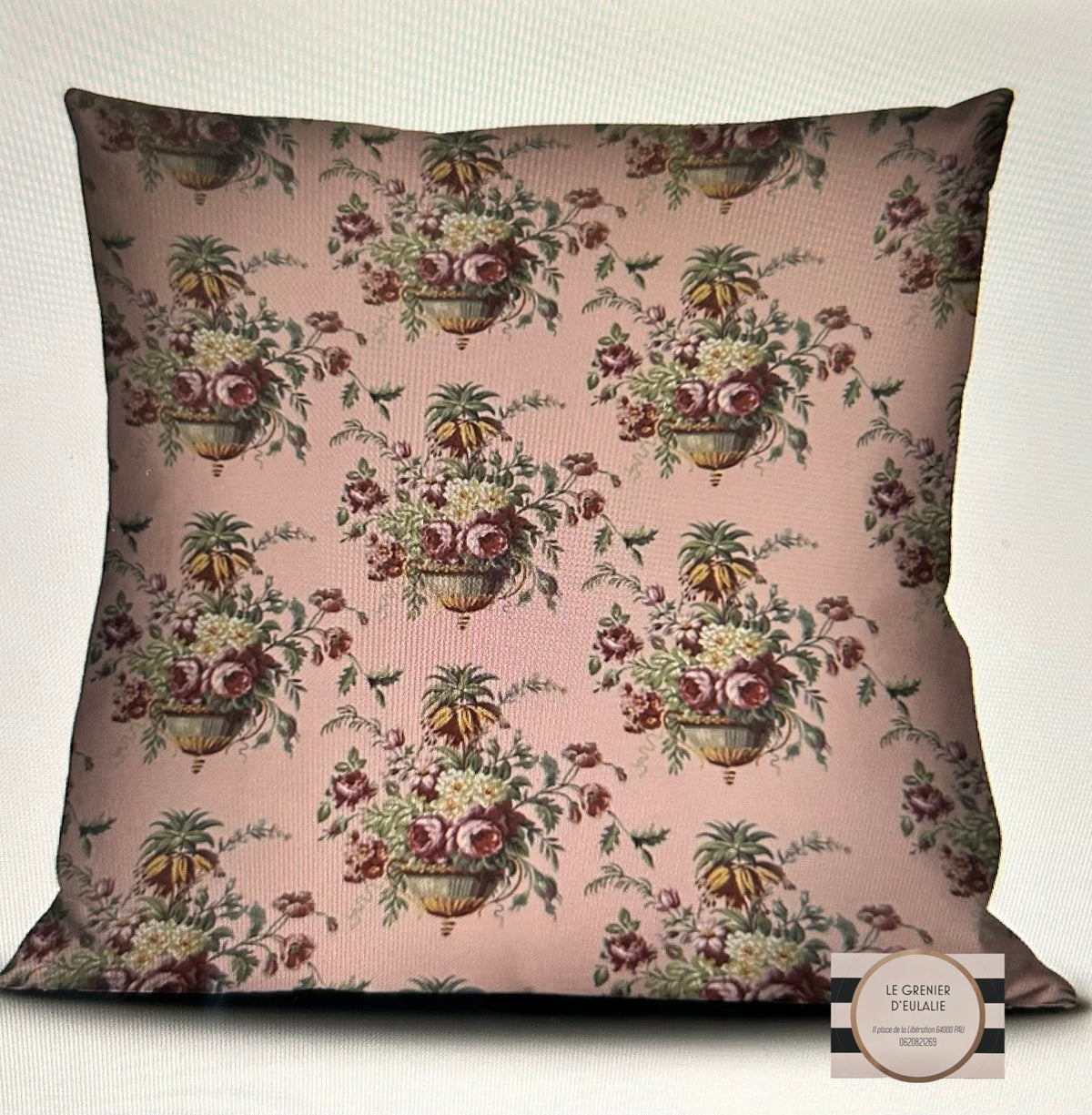 Housse de coussin MARIE ANTOINETTE - VOGLIO Bénédicte