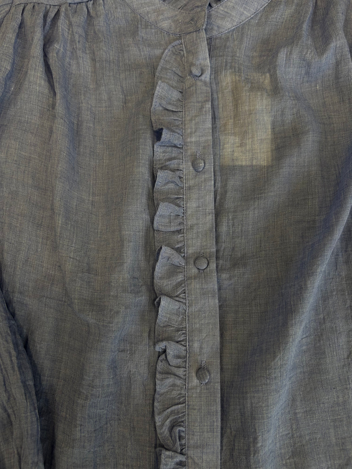 Blouse bleue