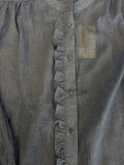 Blouse bleue