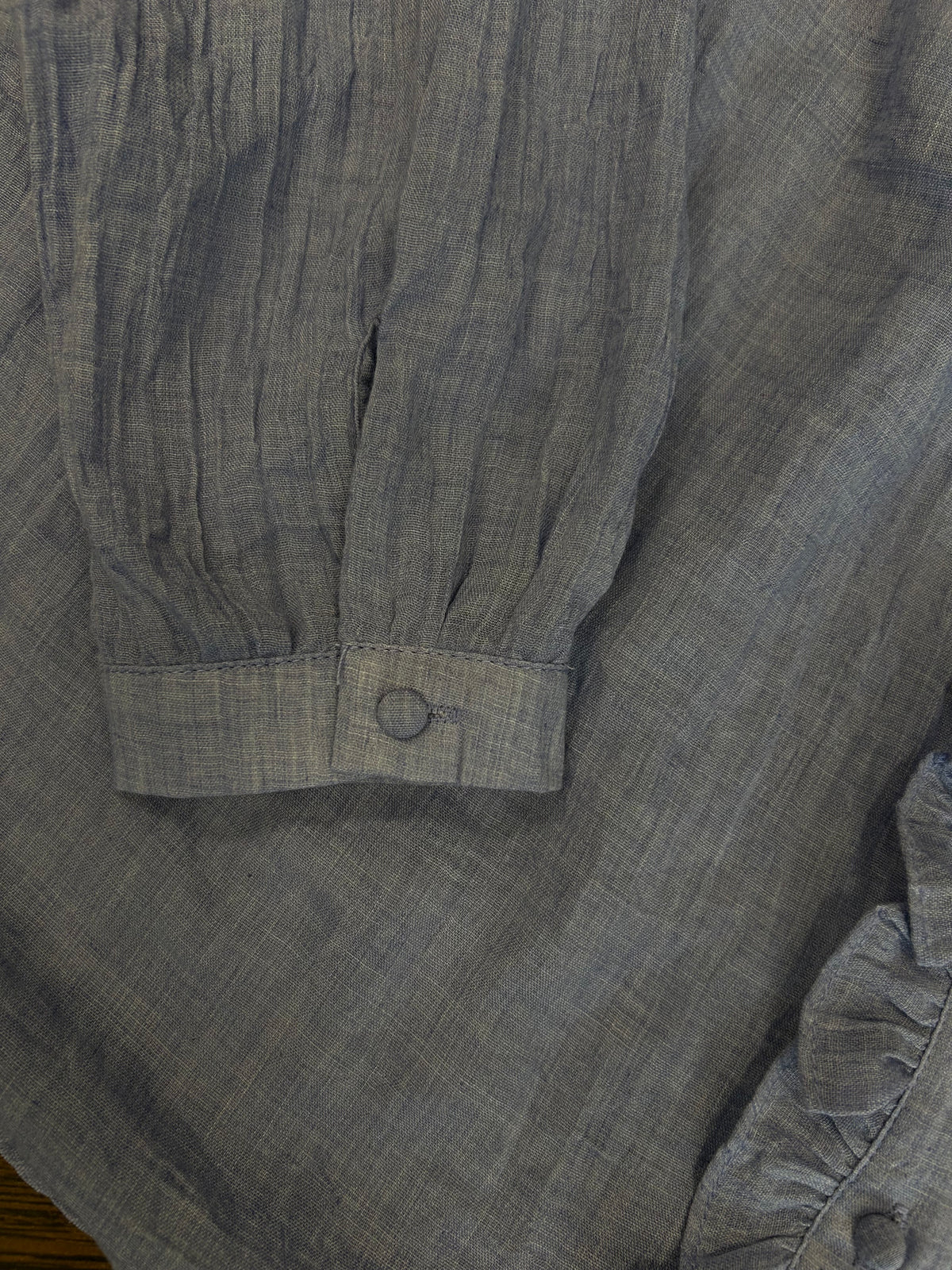 Blouse bleue