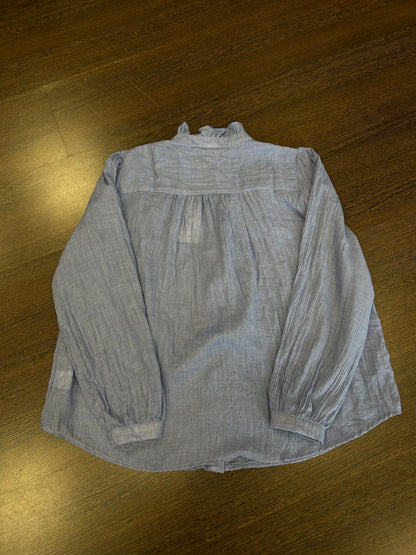 Blouse bleue
