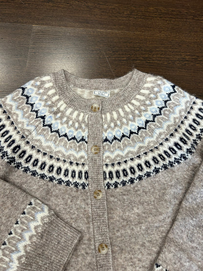 Gilet jacquard - C'EST BEAU LA VIE