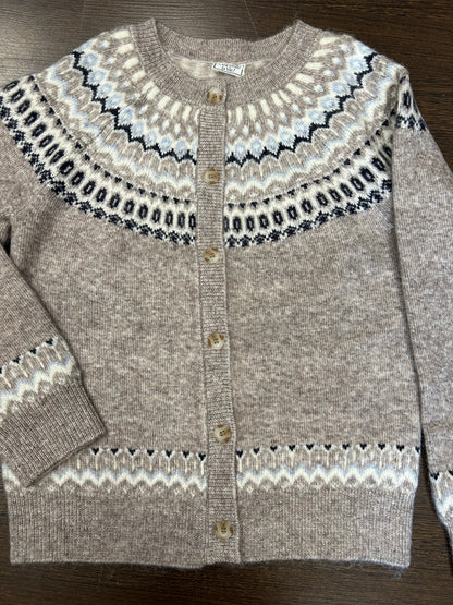 Gilet jacquard - C'EST BEAU LA VIE