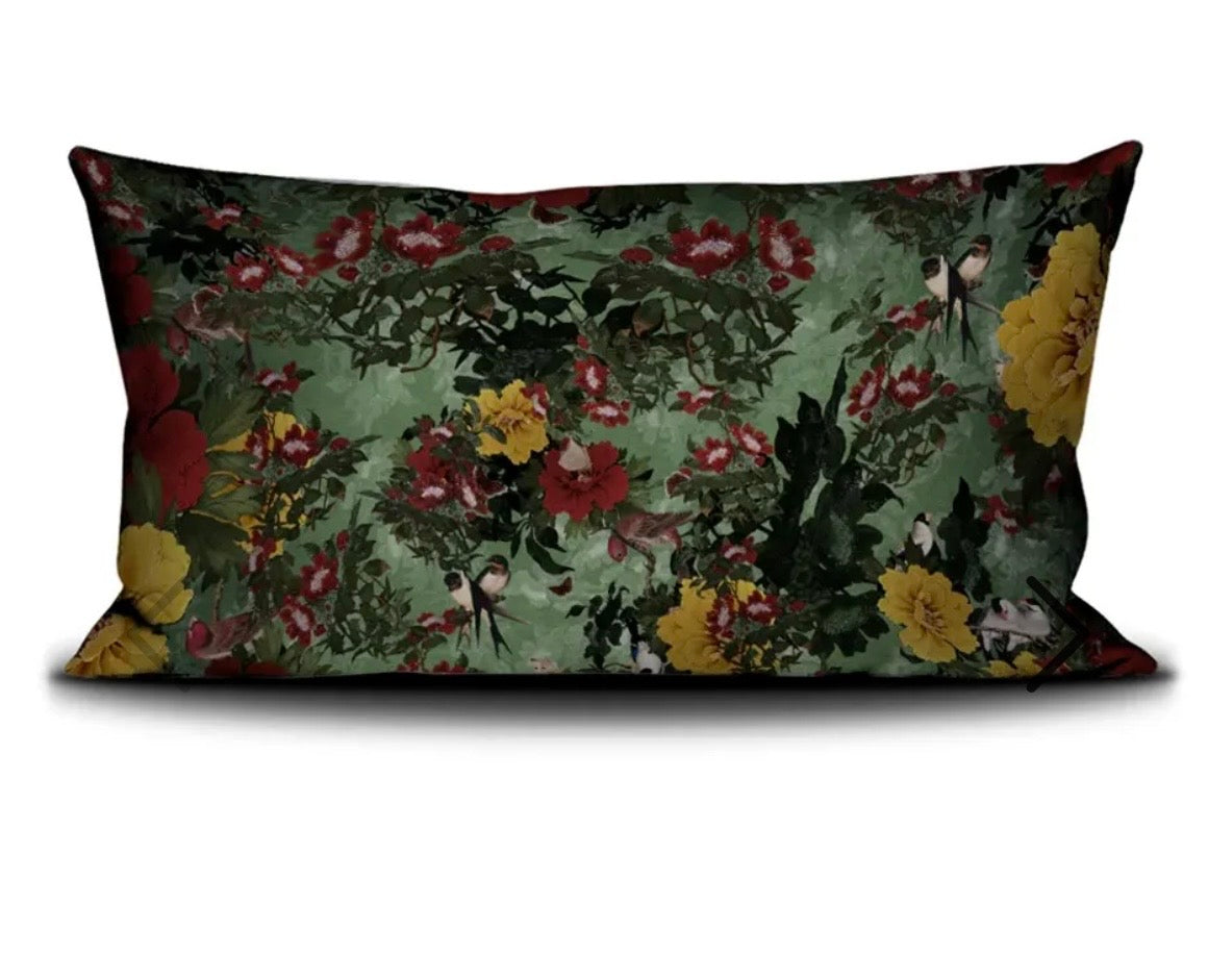 Housse de coussin Les oiseaux - VOGLIO Béné
