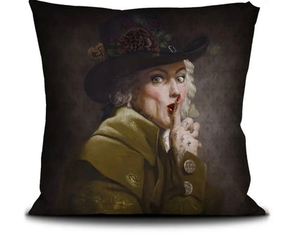 Housse de coussin LA FEMME CLEF