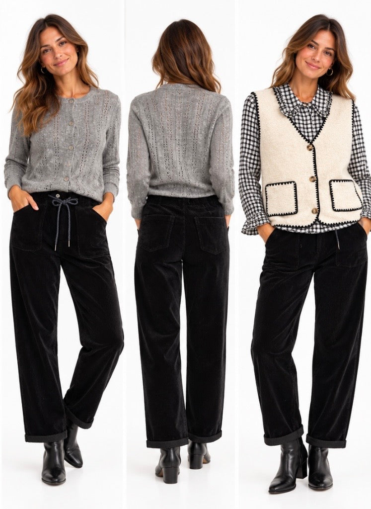 Pantalon velours - C'EST BEAU LA VIE