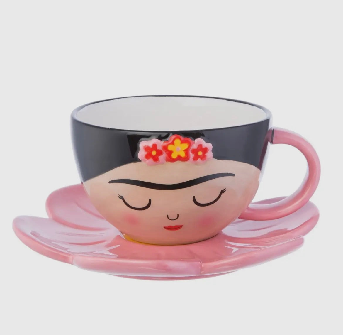 Ensemble Tasse et sous-tasse FRIDA