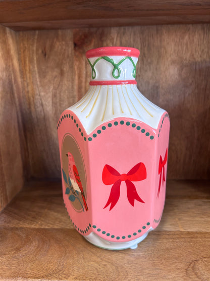 Vase octogonal Bird - KERSTEN