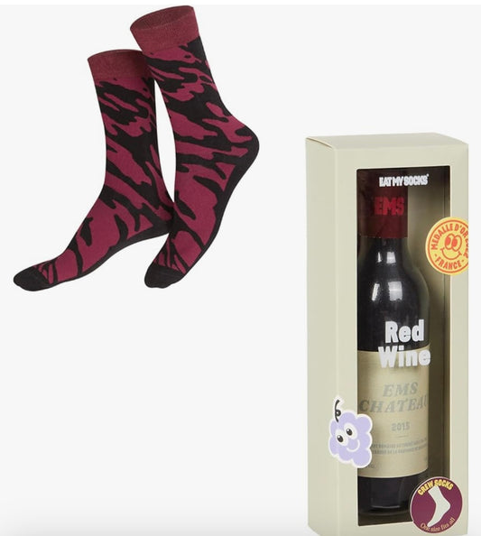 Chaussettes Vin Rouge
