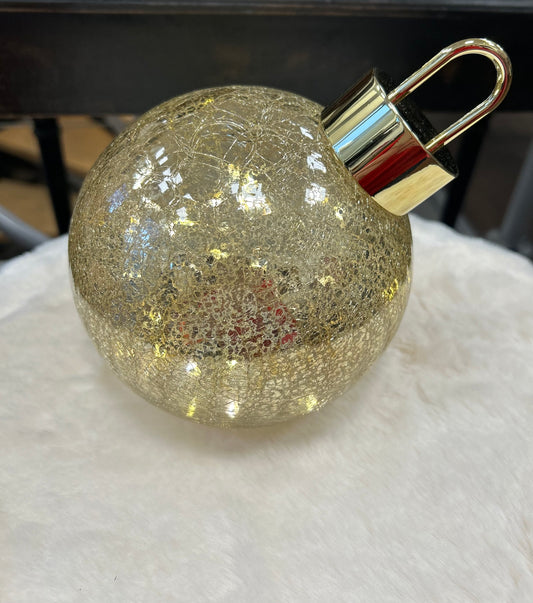 Boule dorée lumineuse - J LINE