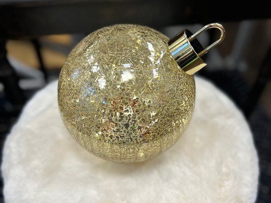 Boule dorée lumineuse - J LINE