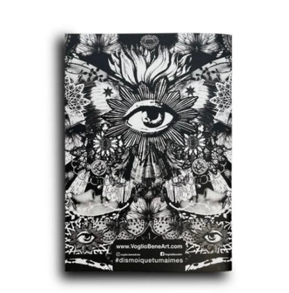 Cahier VOGLIO BENE PAPILLON NOIR