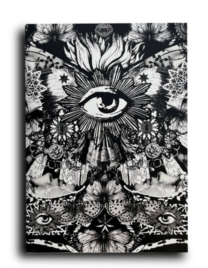 Cahier A5 - PAPILLON NOIR - VOGLIO BENE