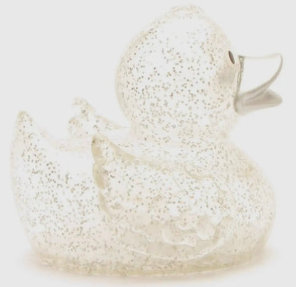 Canard paillettes dorées