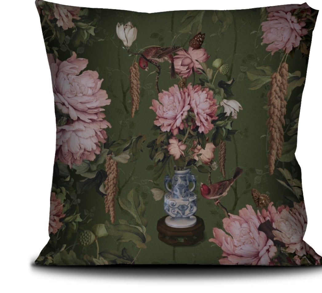 Housse de coussin PORCELAINE - VOGLIO Béné