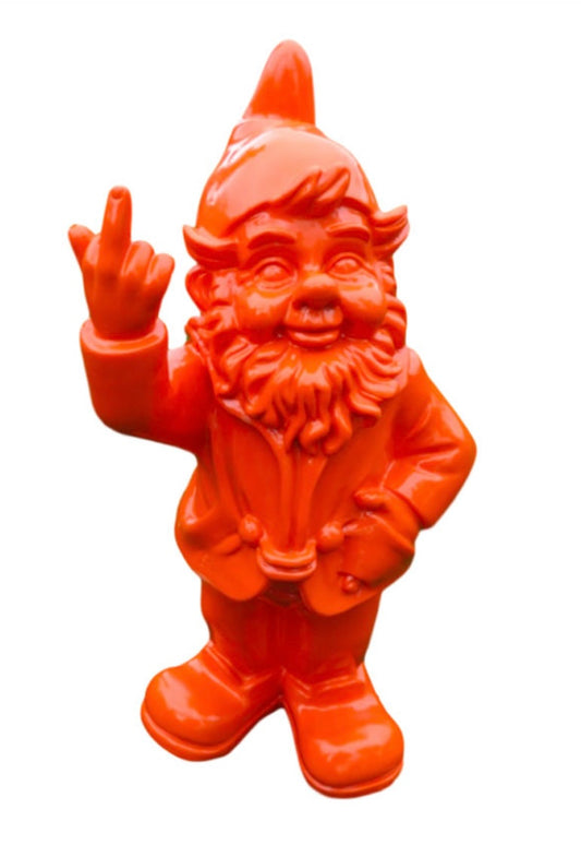 Nain de jardin fuck orange