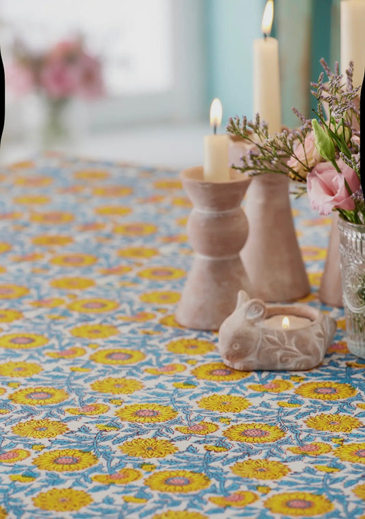Nappe imprimée Tournesols