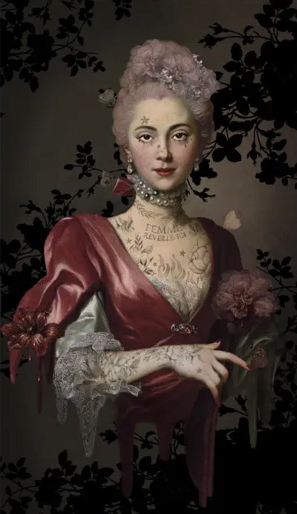 Tenture OLYMPE DE GOUGES - VOGLIO Béné