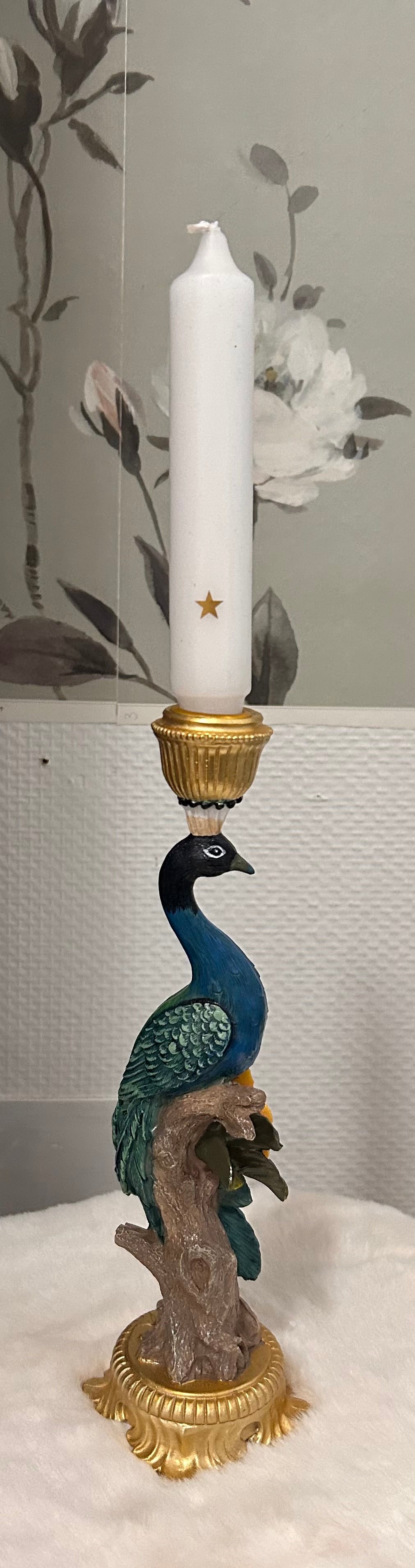 Bougeoir paon - KERSTEN