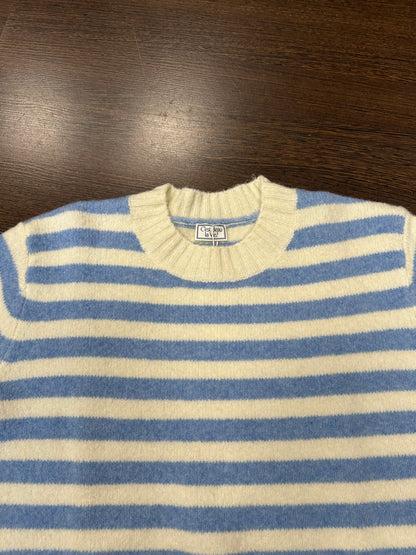Pull rayé manches courtes - C'EST BEAU LA VIE
