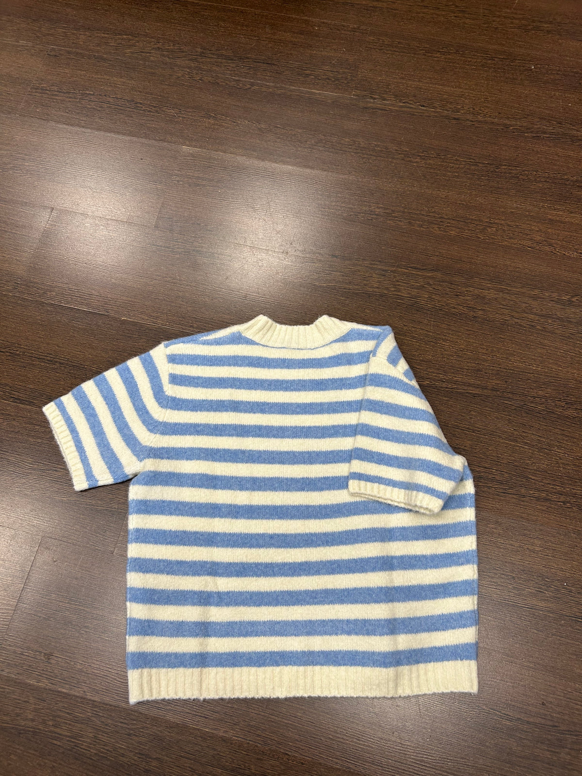 Pull rayé manches courtes - C'EST BEAU LA VIE