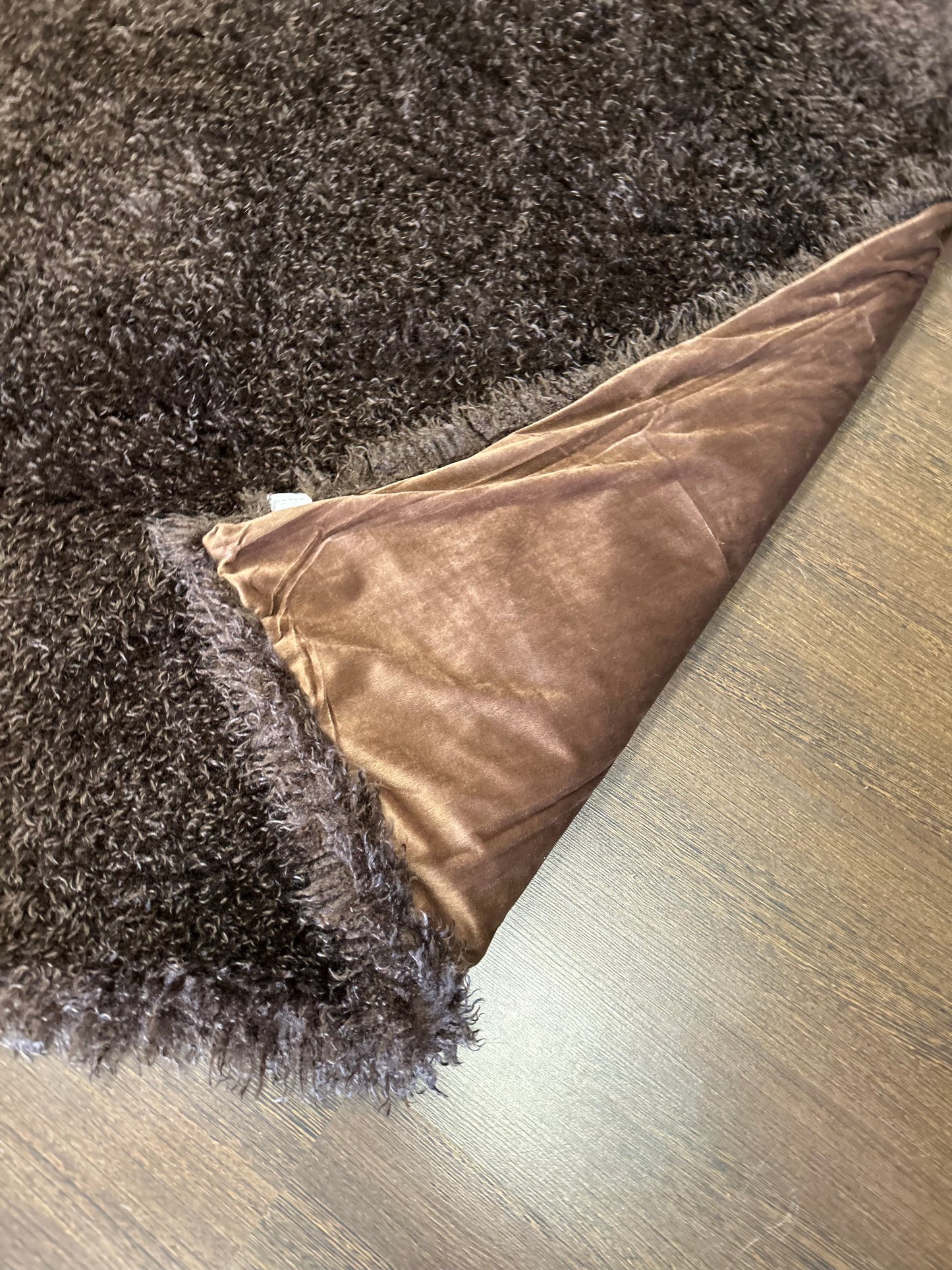 Plaid fausse fourrure - J LINE