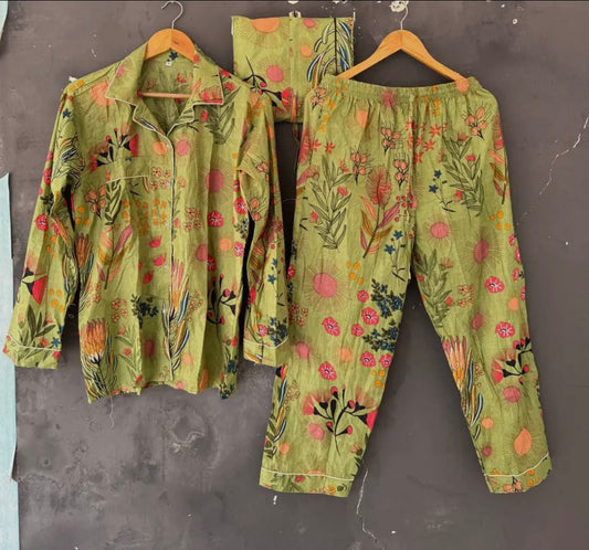 PYJAMA VERT Taille L