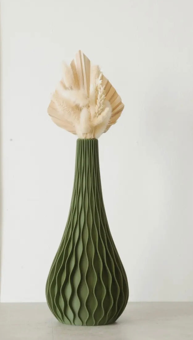 Vase 3D méduse Saule